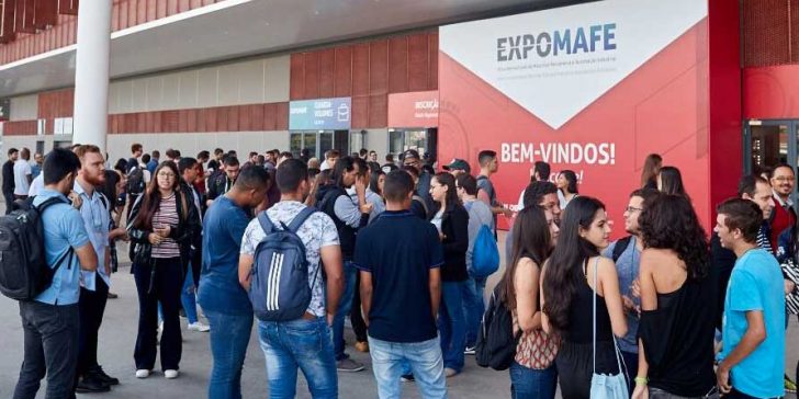 Entrada do evento Expomafe 2019