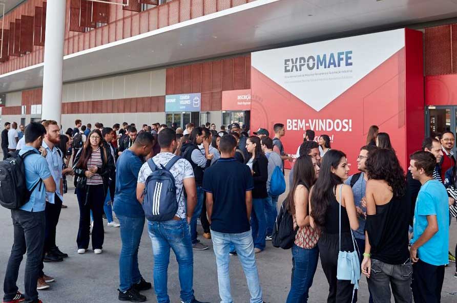 Entrada do evento Expomafe 2019